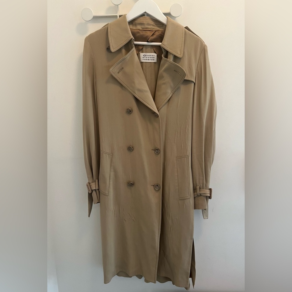 Maison Martin Margiela Beige Trench Coat